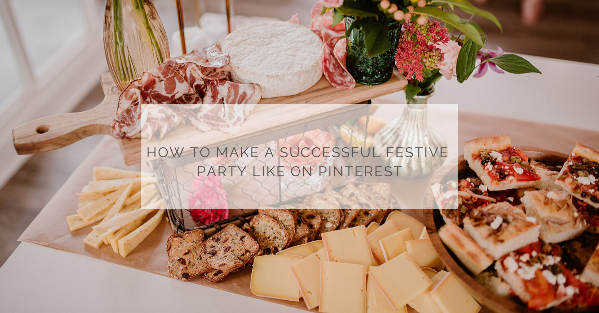 How to make a successful festive cocktail party like on Pinterest