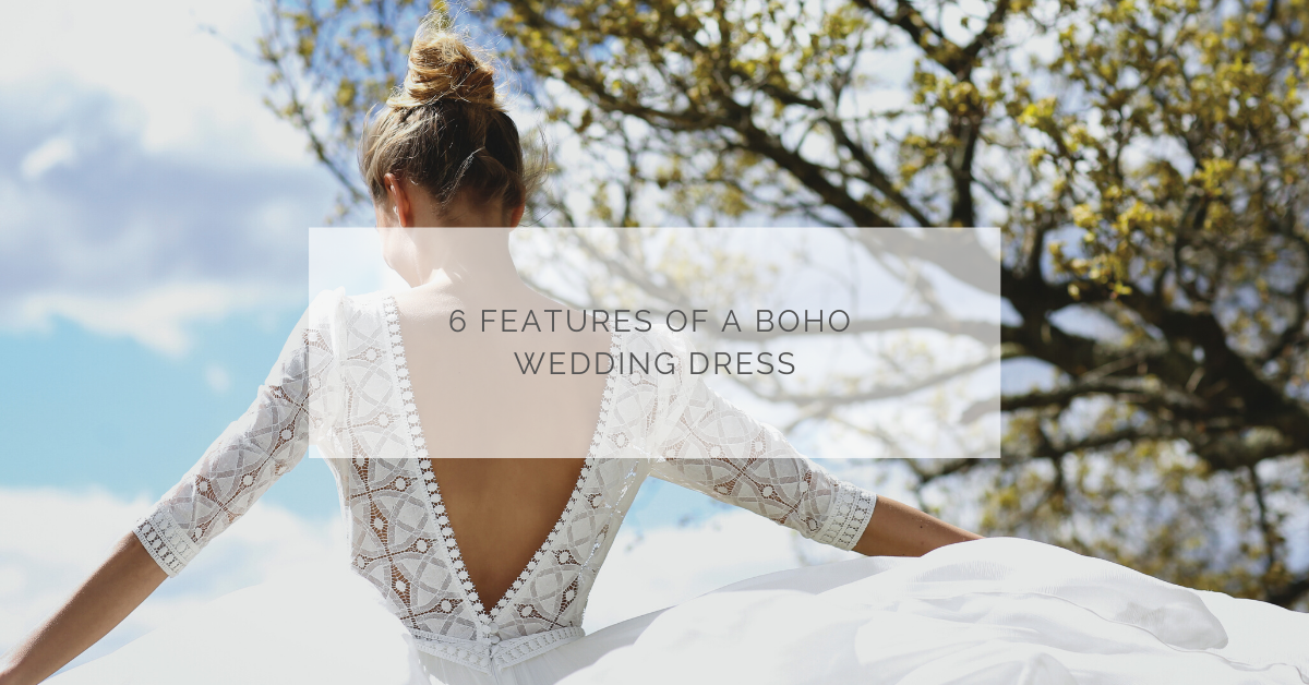 6 features of a boho wedding dress