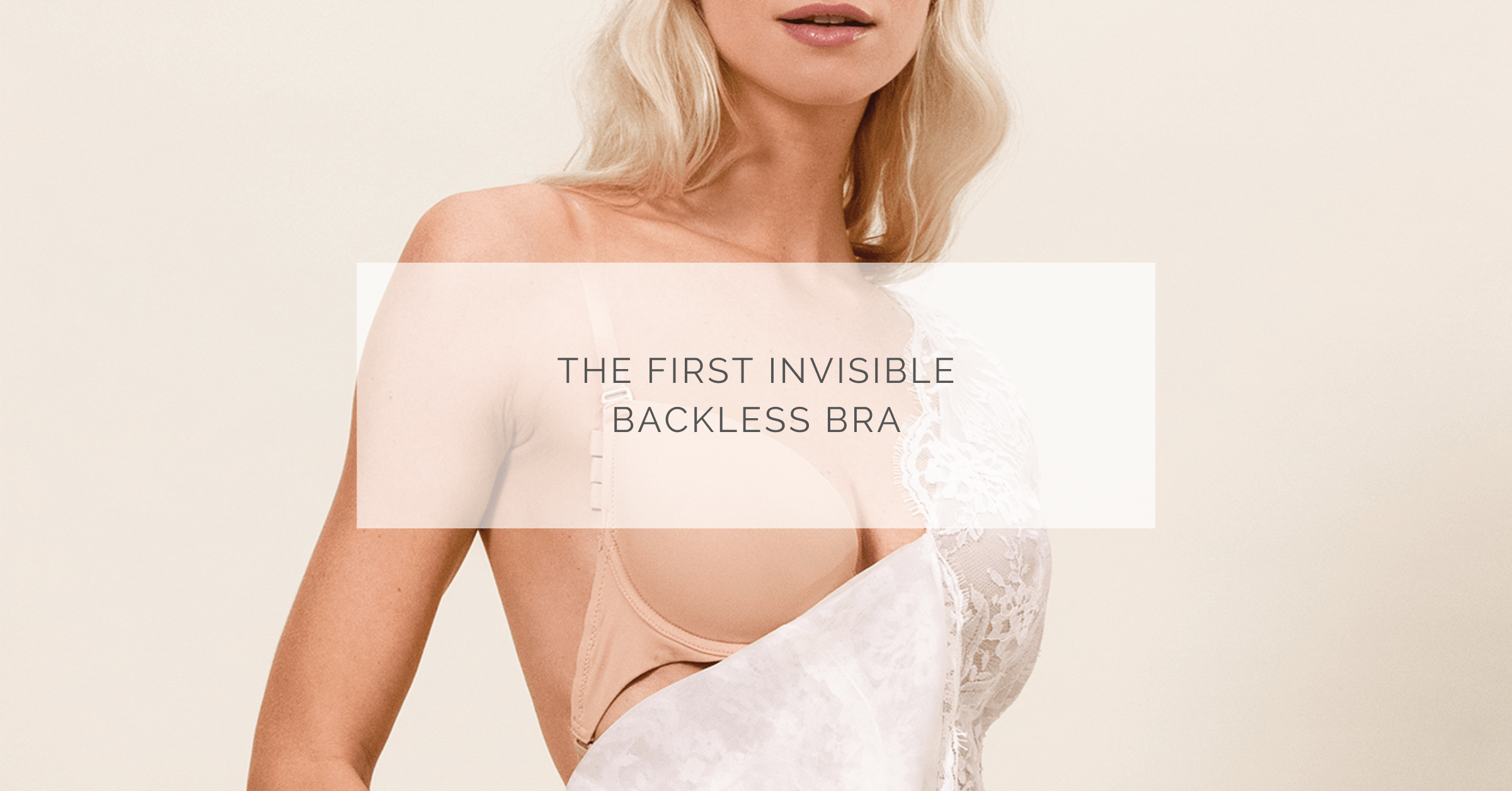 The first backless bra, exclusively at Dream It Yourself!