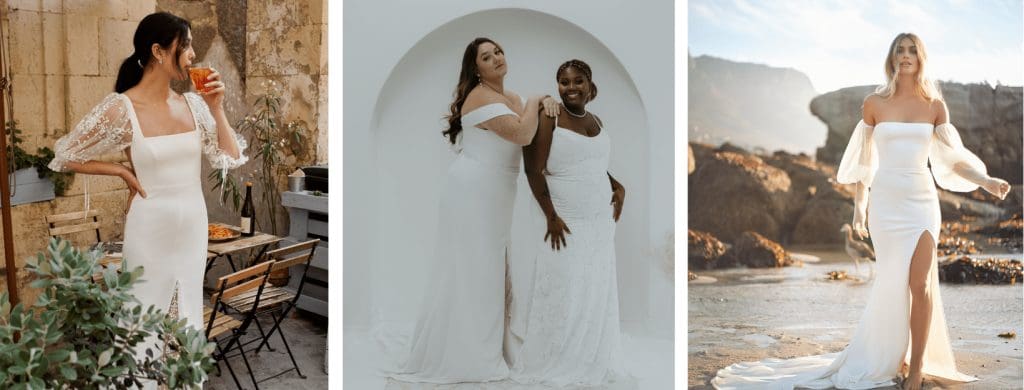 robe mariée simple intime