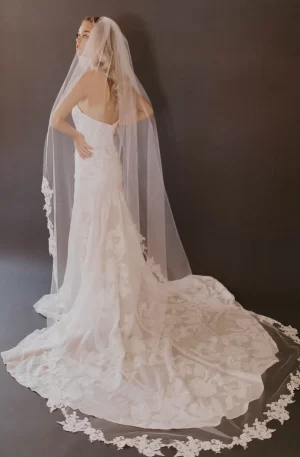 Voile Gardenia Single Tier