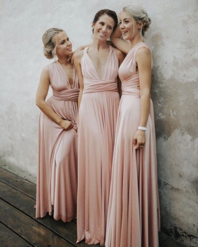 Robes Infinity classiqueCouleur portée: Nude pink